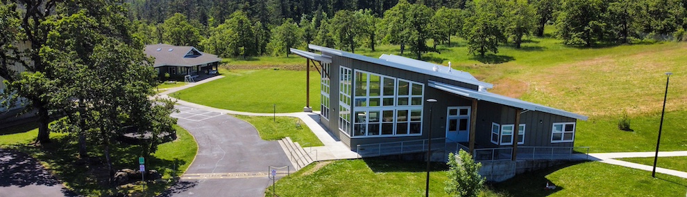 school building with lots of windows