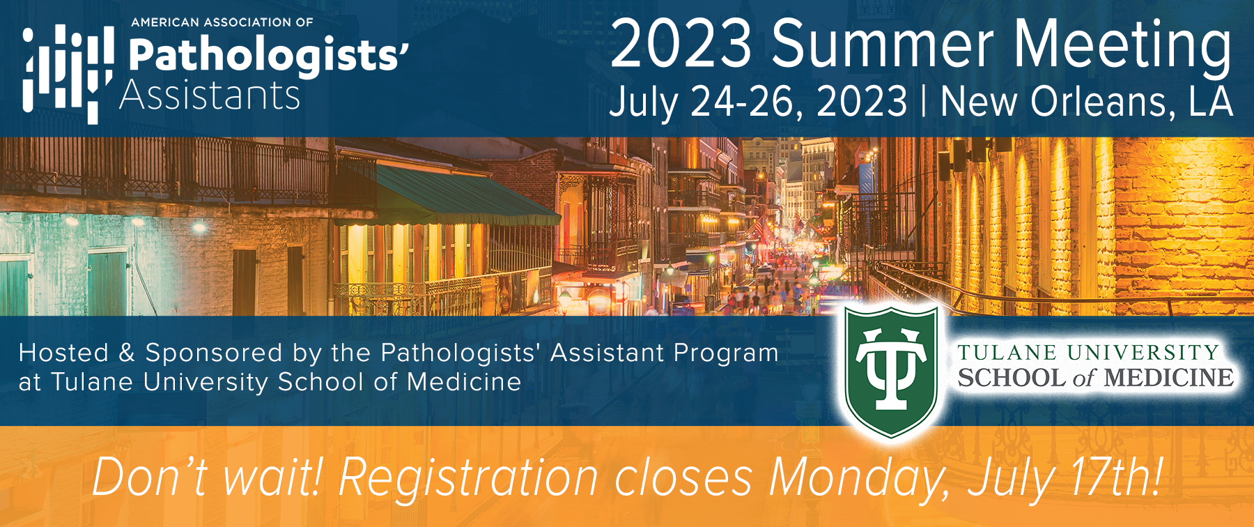2023 Summer Meeting Header
