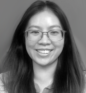 black and white headshot of Linda