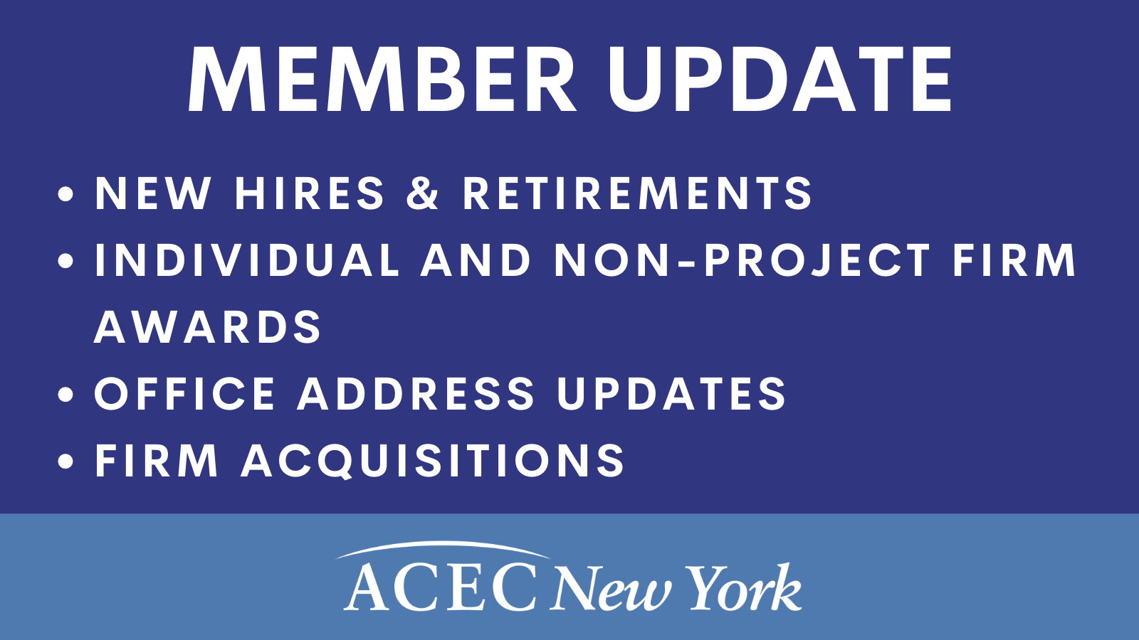 Member Update: March 2026 - American Council of Engineering Companies ...