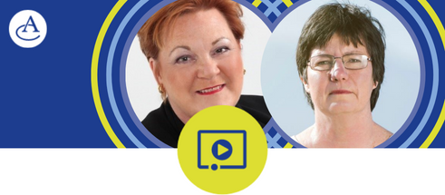 Photo of Anne Calleja and Joan Swart