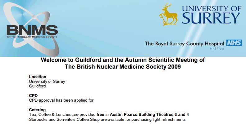 BNMS Autumn 2009 image