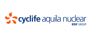 Cyclife Aquila Nuclear logo