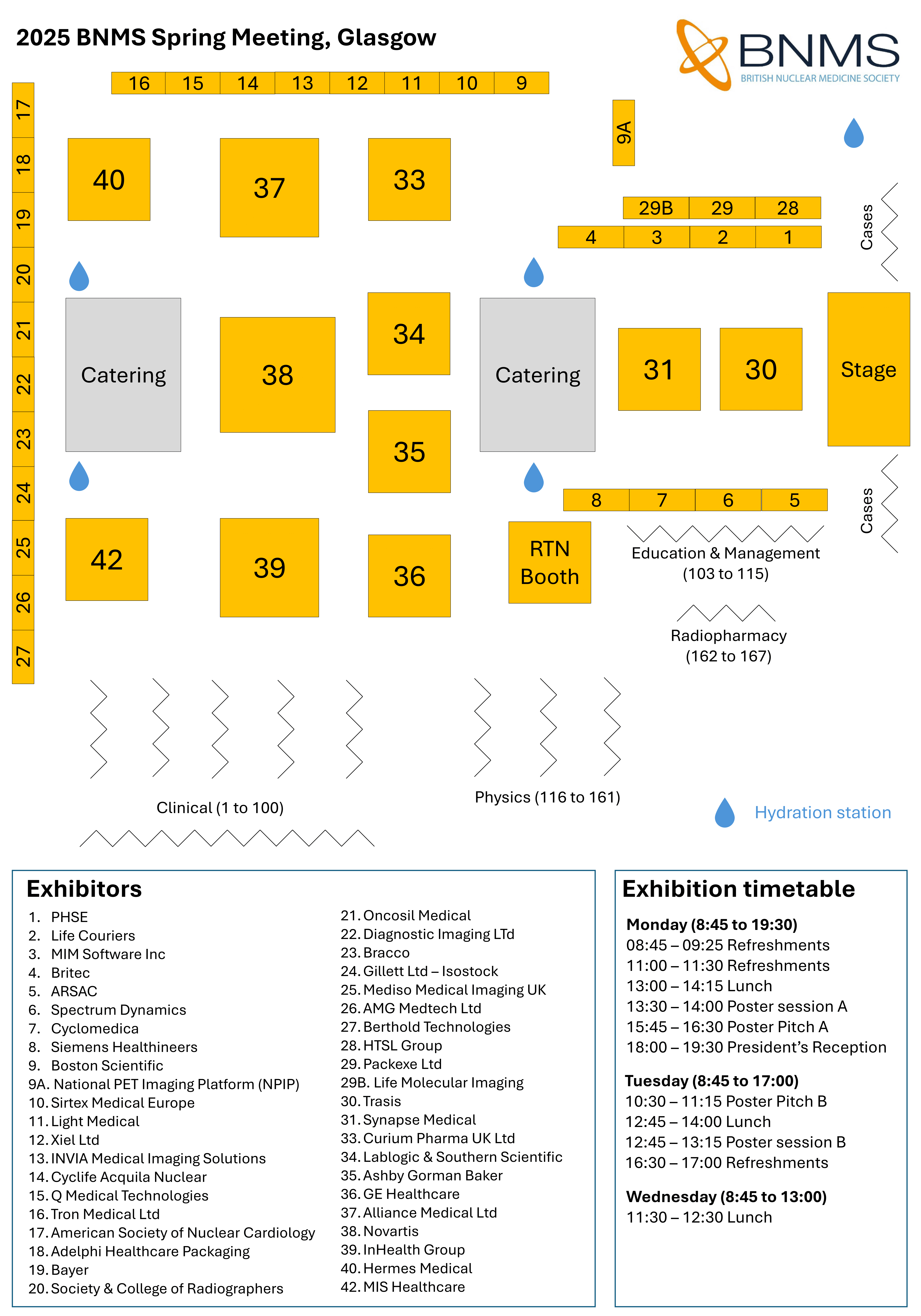exhibition floorplan