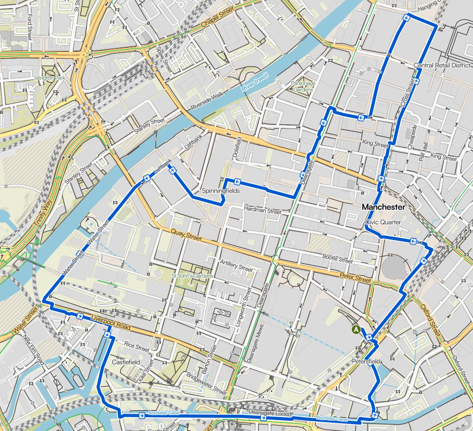 fun run route