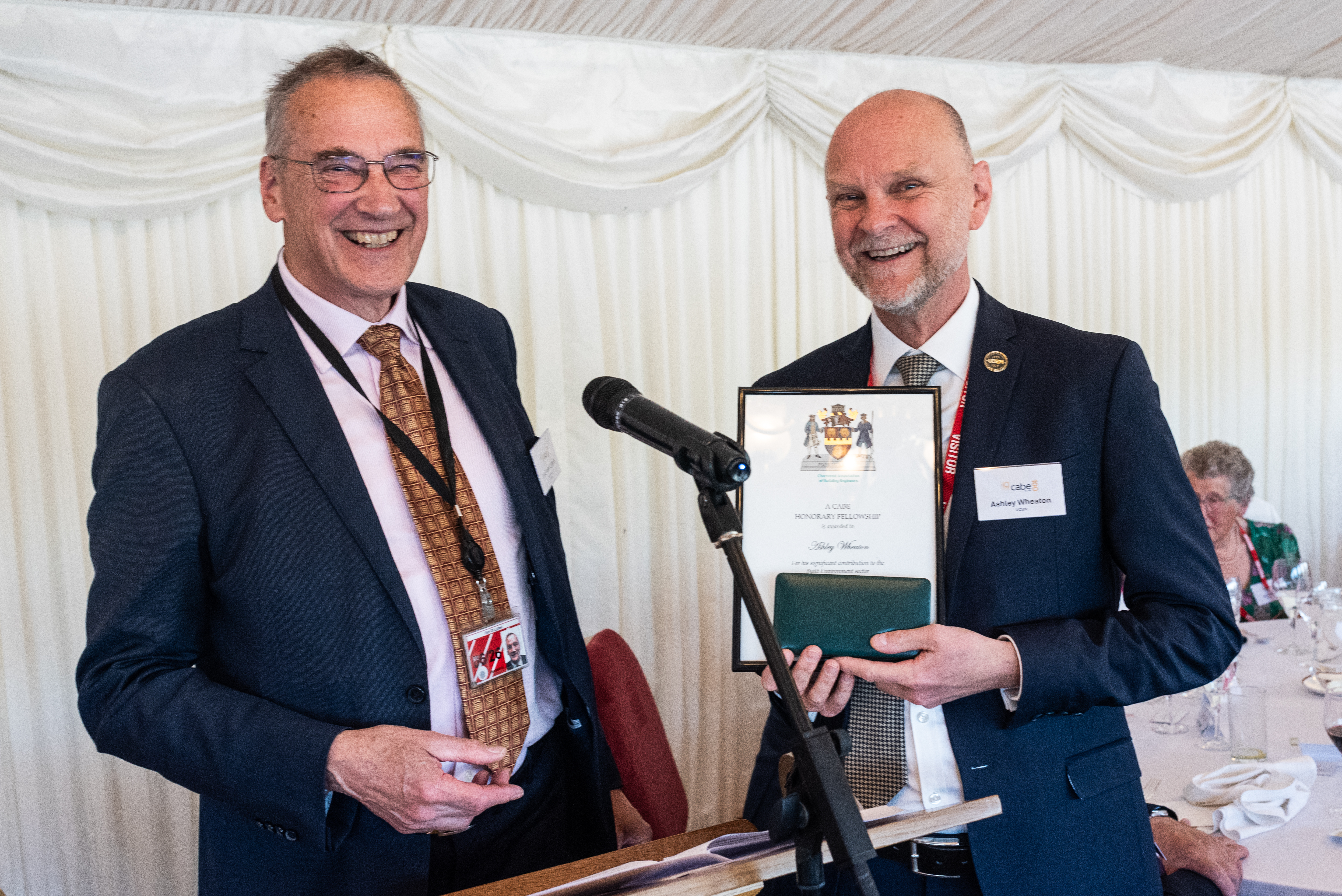 Ashley Wheaton with Lord Lytton