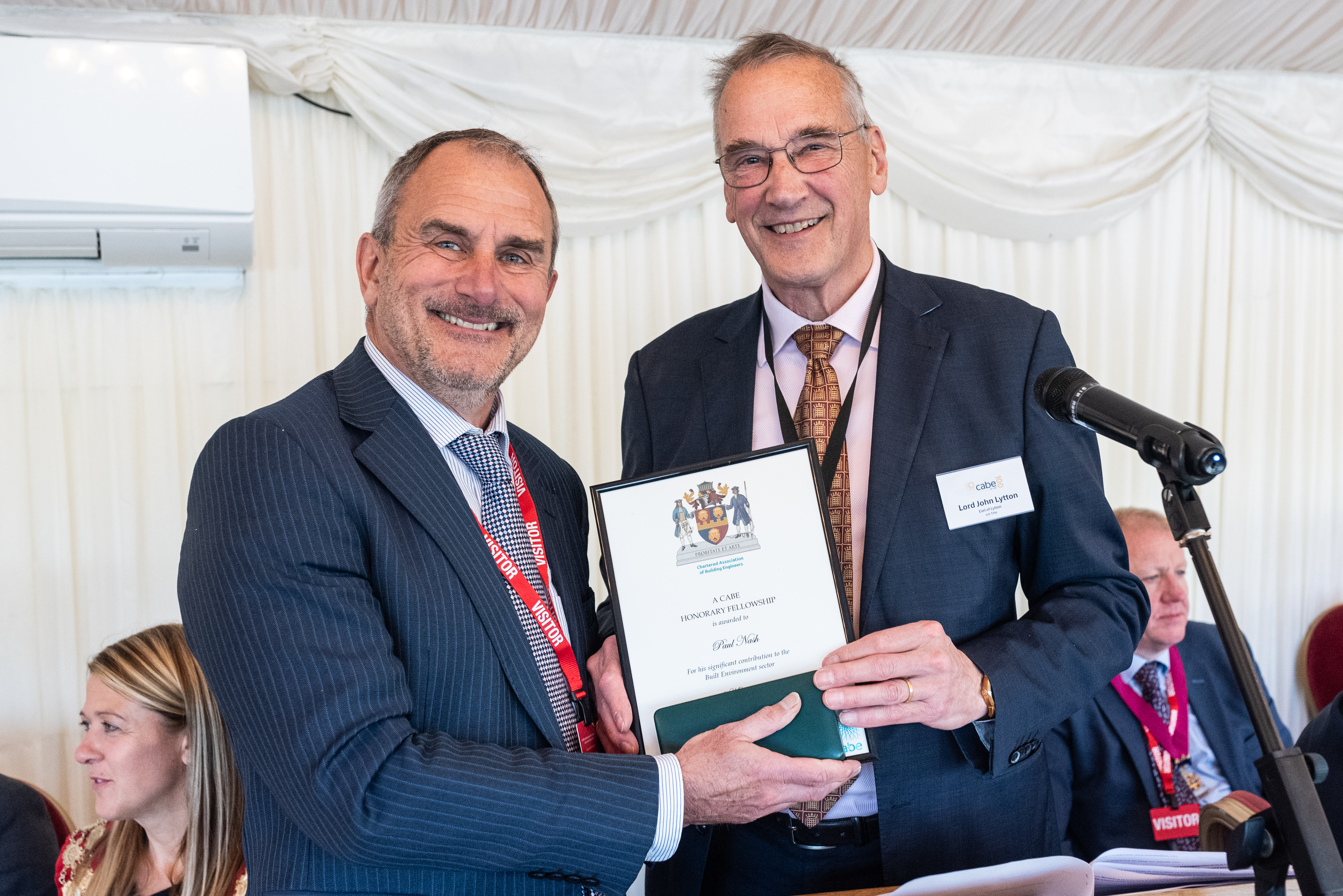 Paul Nash with Lord Lytton