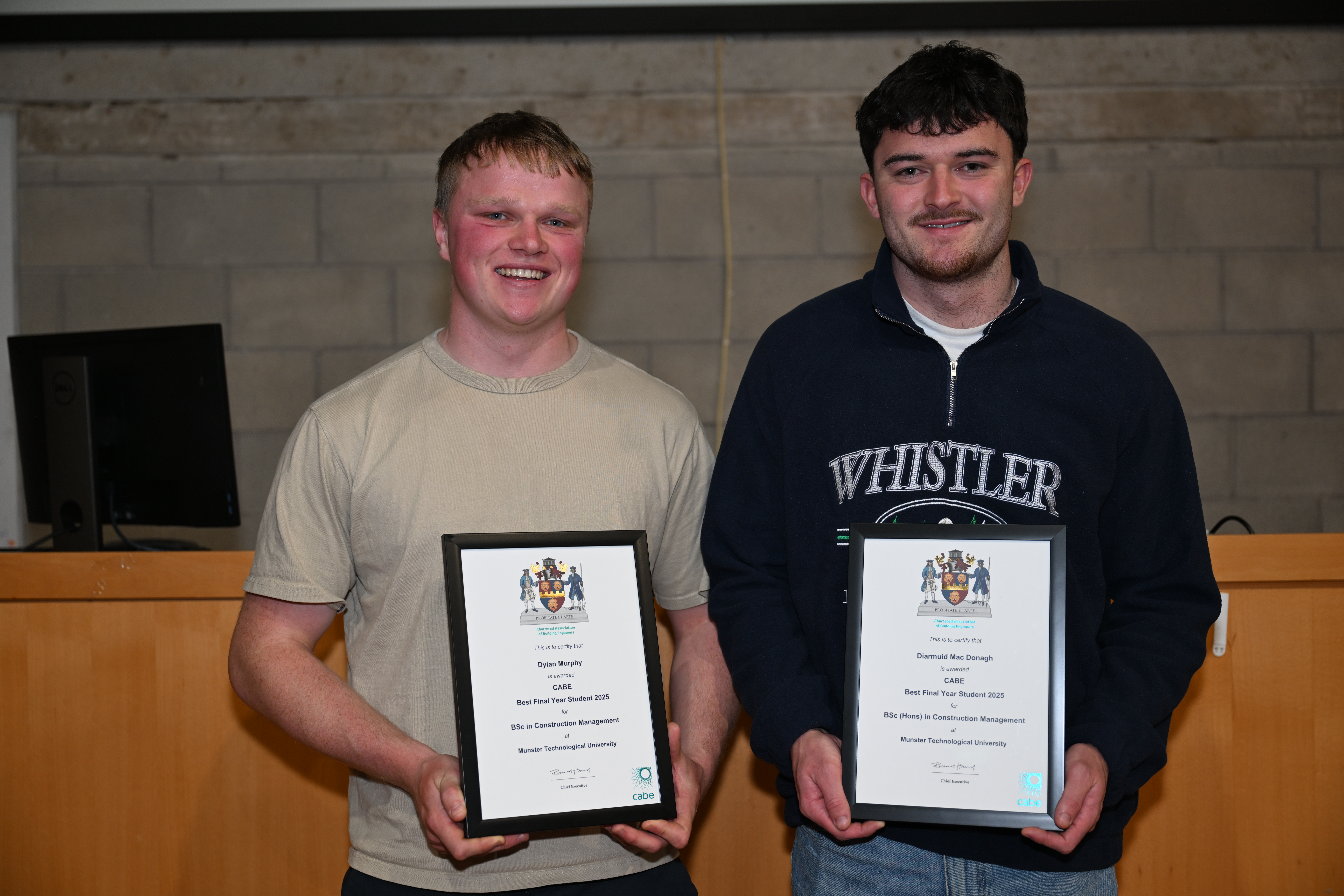 Dylan and Diarmuid presentation