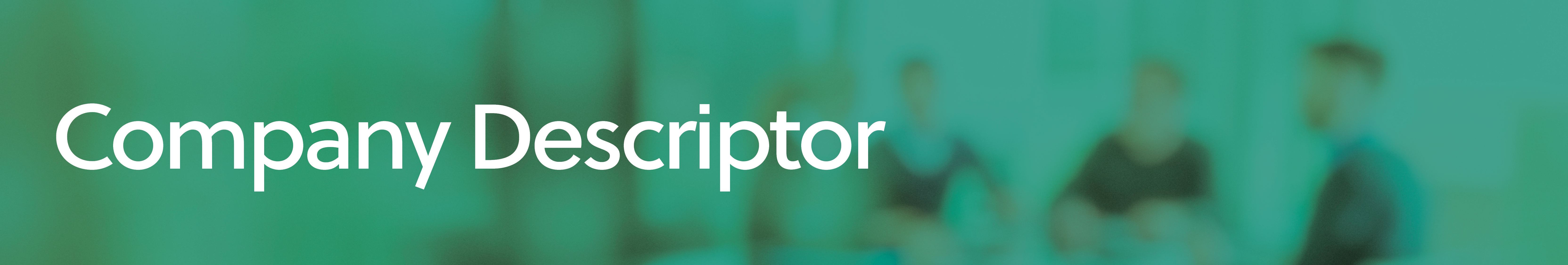 Company Descriptor Header