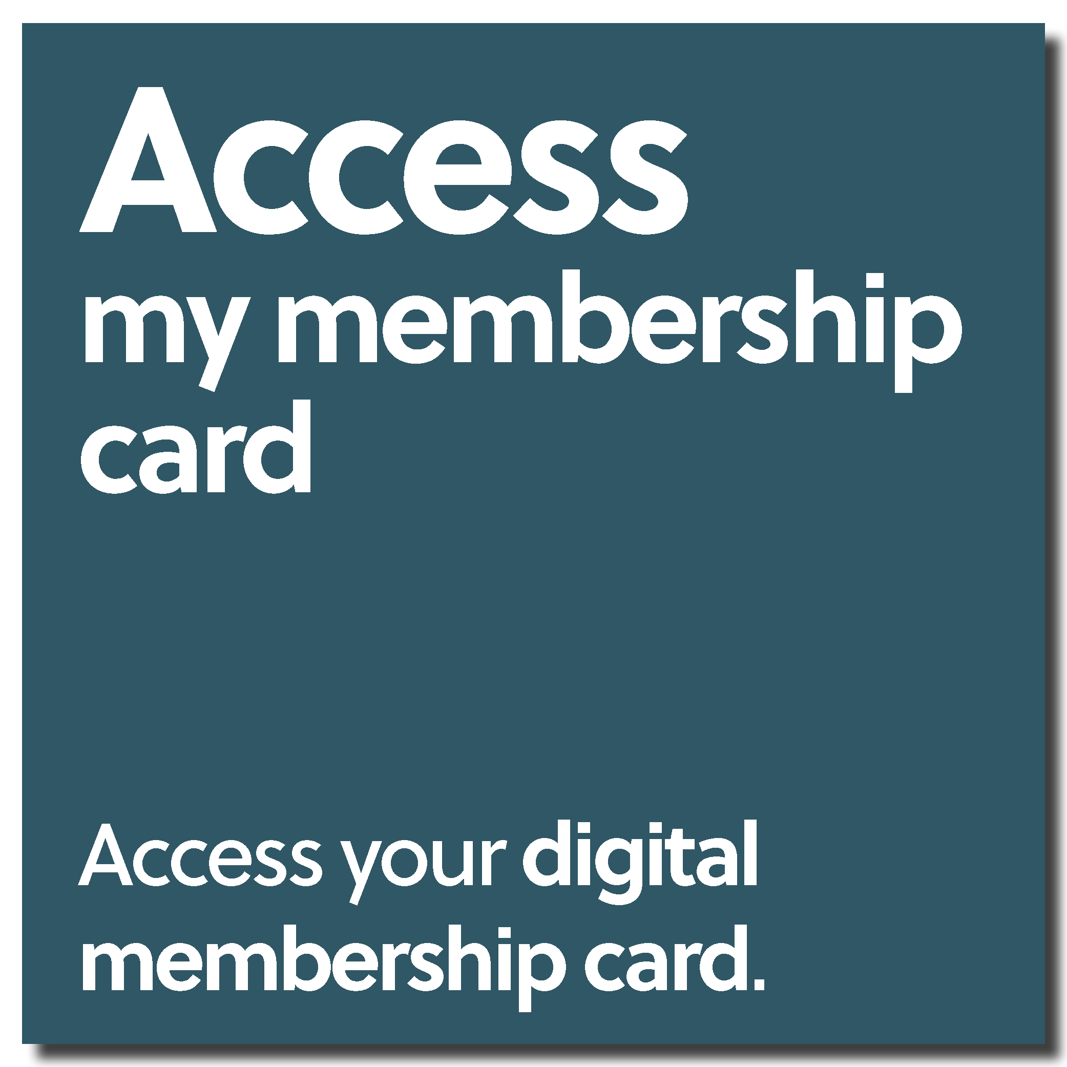 Access my membership card