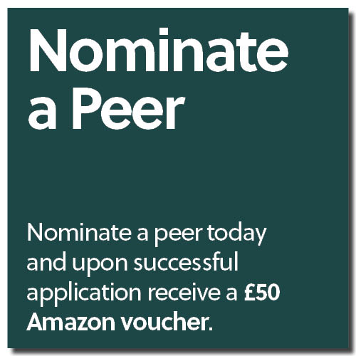 Nominate a Peer Nominate a Peer