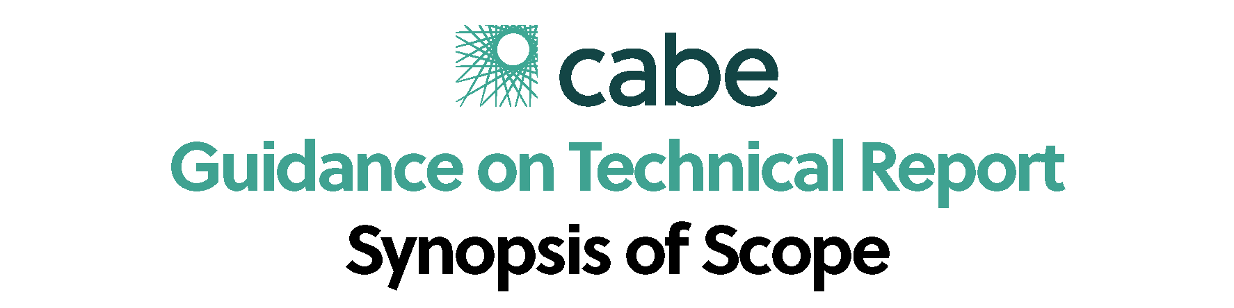 Technical Report Guidance Technical Report Guidance