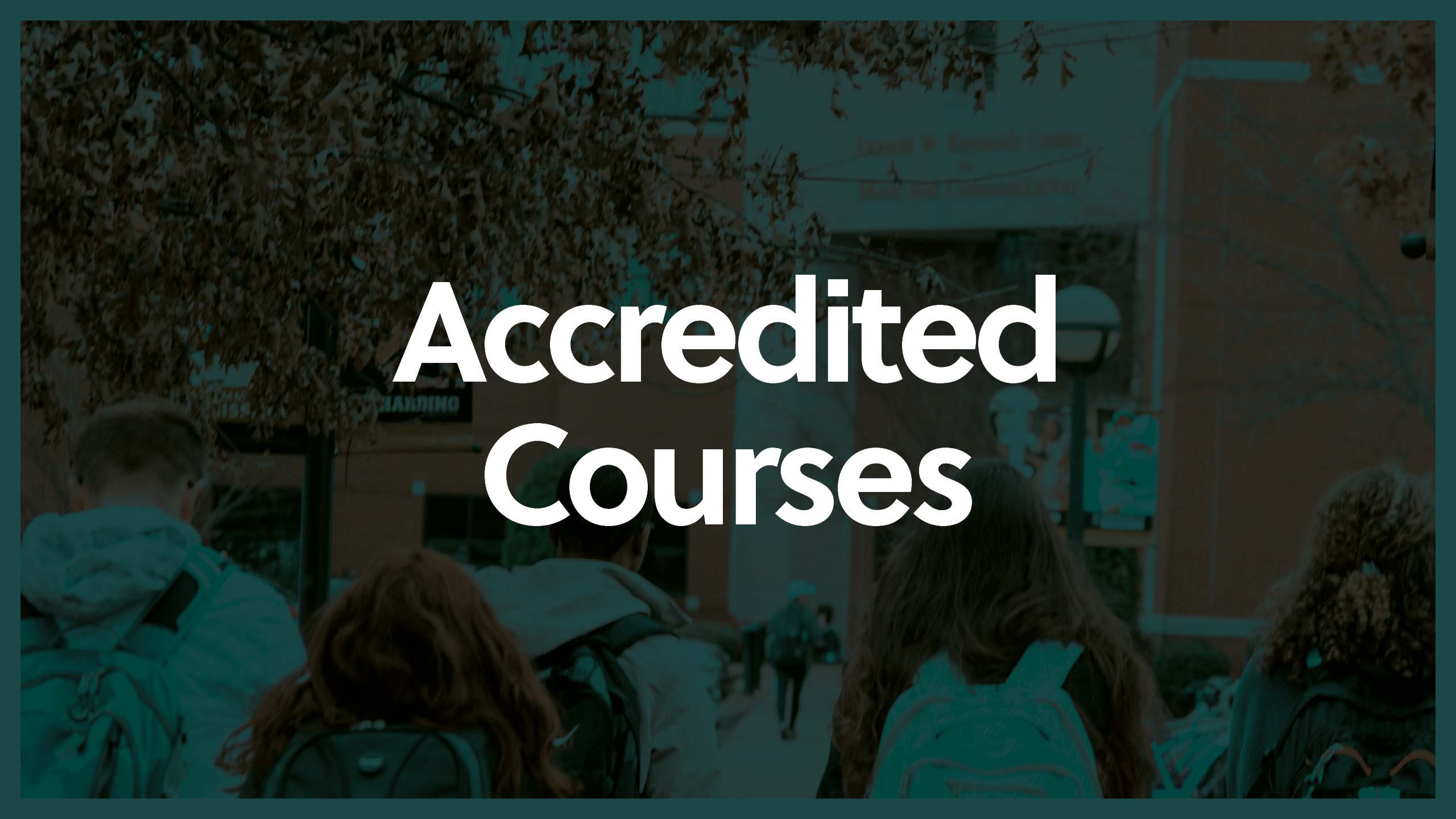 CABE Accredited Courses