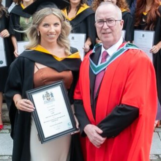 Avril Walsh and Dr Jim Bradley