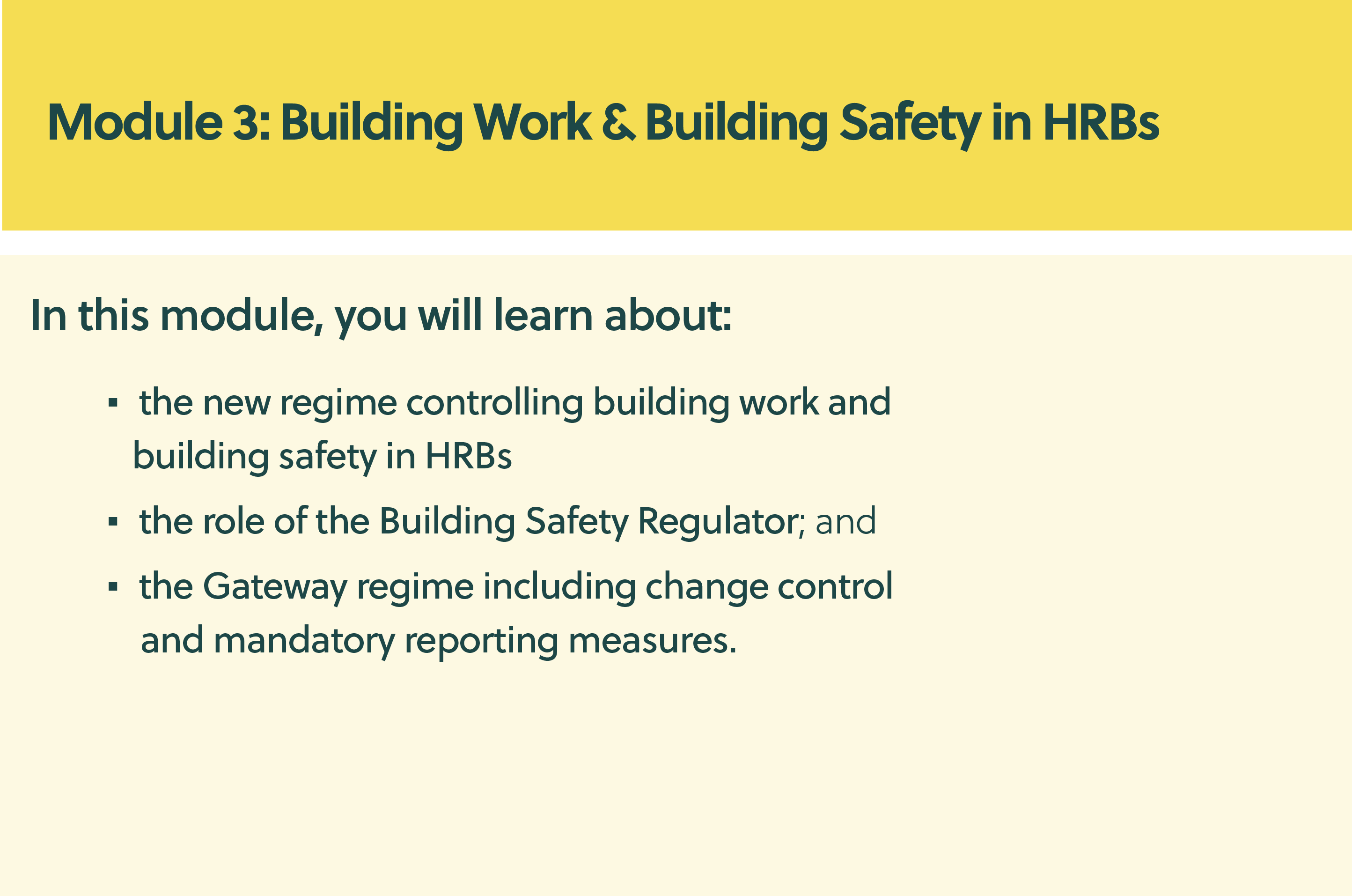 Building Safety Act Course - Chartered Association of Building Engineers