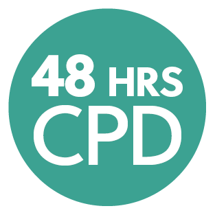You will gain 48hrs CPD for this course.