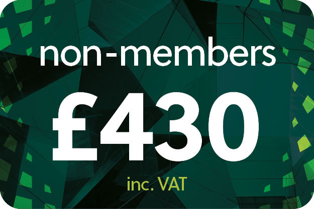 £430 for Non-Members including VAT £430 for Non-Members including VAT