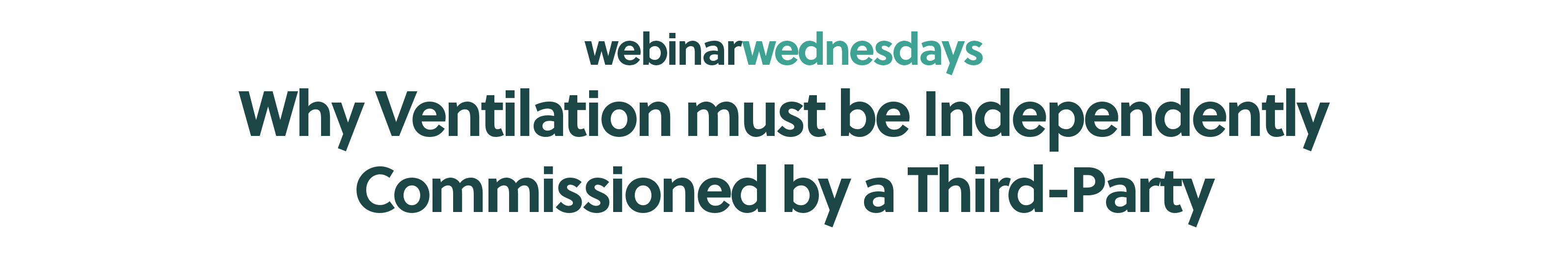 Ventilation Webinar