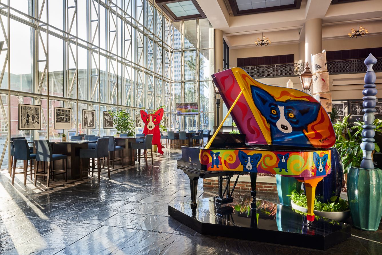 Sheraton New Orleans Hotel Lobby