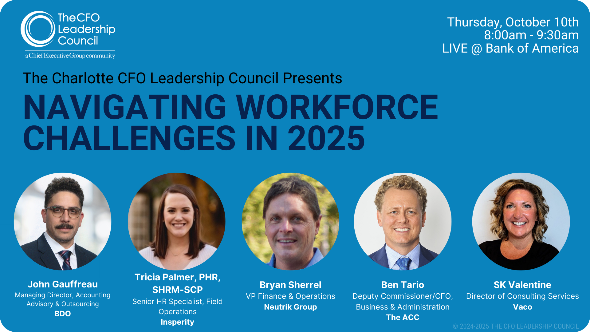 CFO Leadership Council