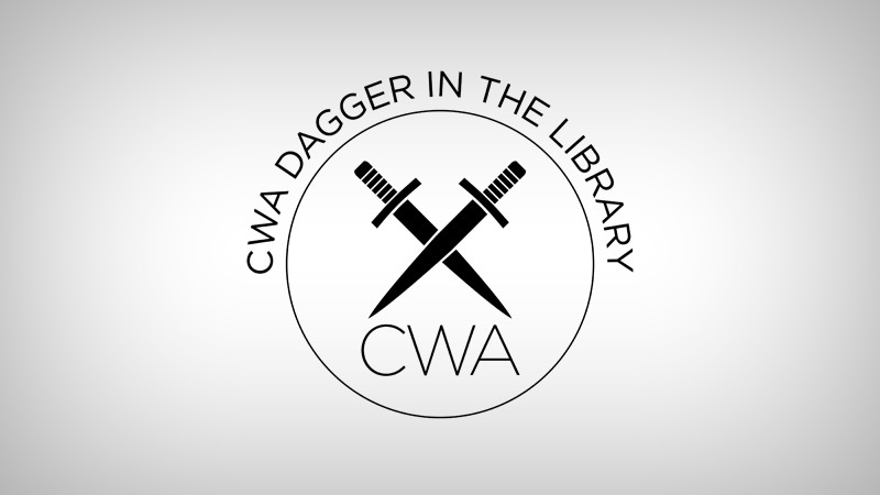 Logo Dager yn y Llyfrgell / Dagger in the Library Logo