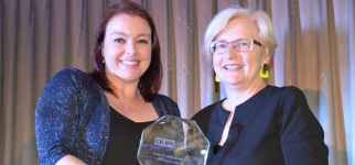 2019 Scottish Librarian of the Year winner Fiona Laing