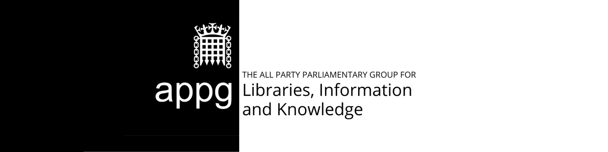 The All Party Parliamentary Group for Libraries, Information and Knowledge logo