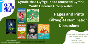 YLG Wales Nominations Day Banner green background titles and date 13th September 2025 hybrid event