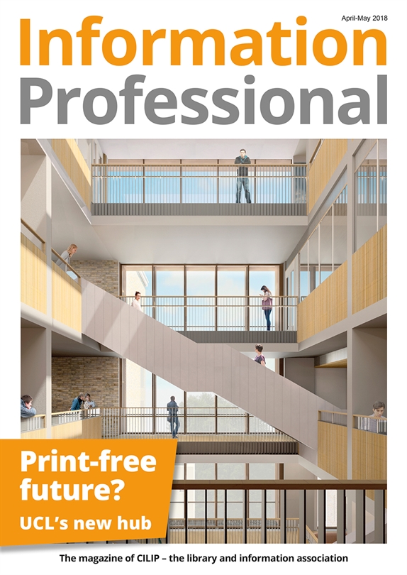 Information Professioanl Cover April May 2018