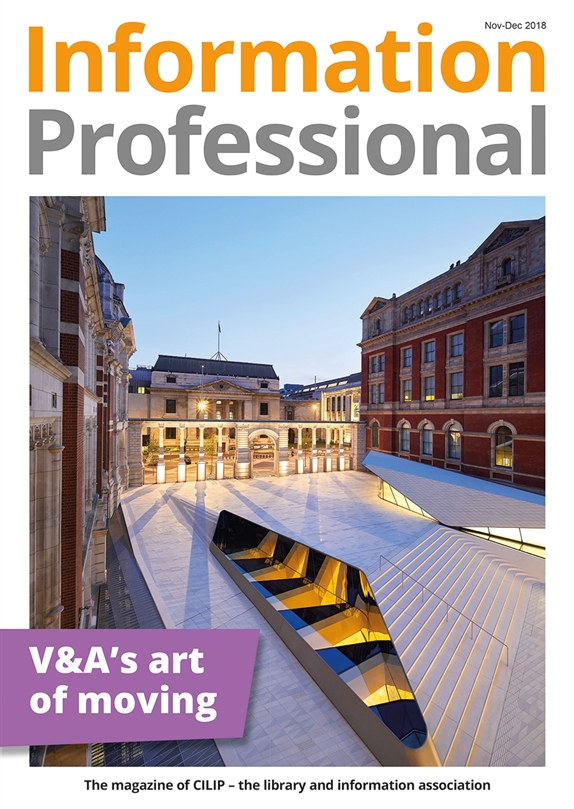 Information professional cover November December 2018