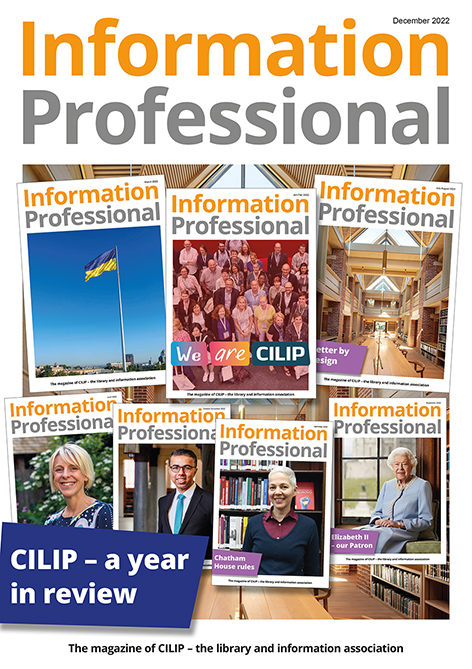 Information Professional October November2022 cover