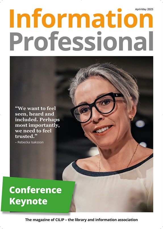 Information Professional April May 2023 cover