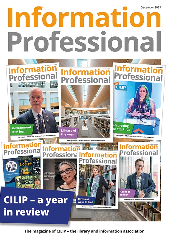 December 2023 Cover Information professional October November 2023 Cover