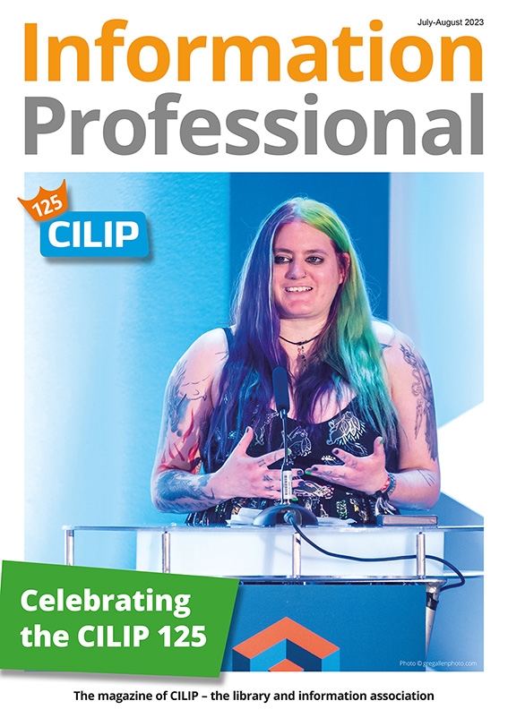 July August Cover Information professionalCILIP 125