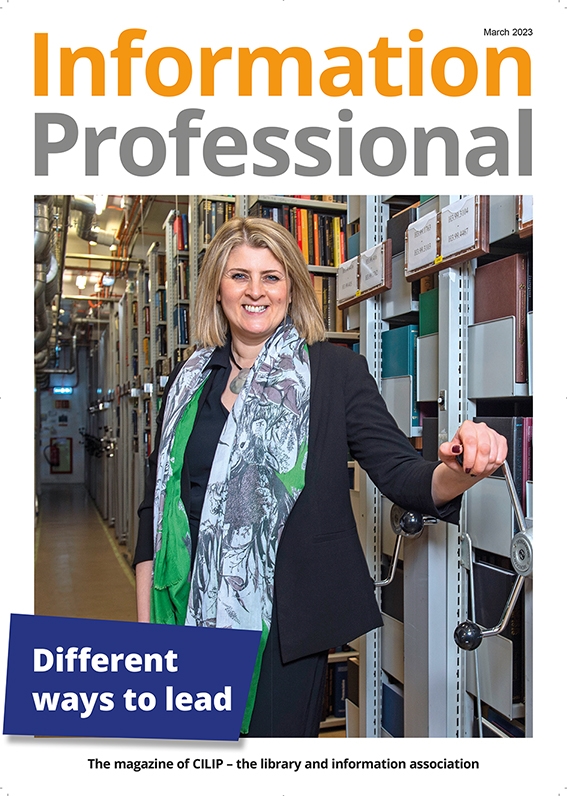 Information Professional March 2022 cover