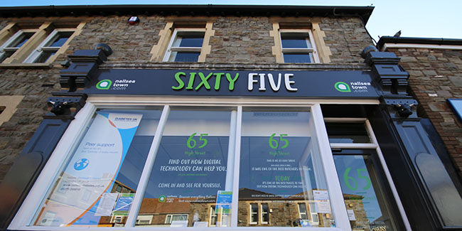 PShop front of 65 High Street, Nailsea