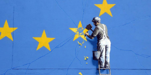 Banksy Brexit mural