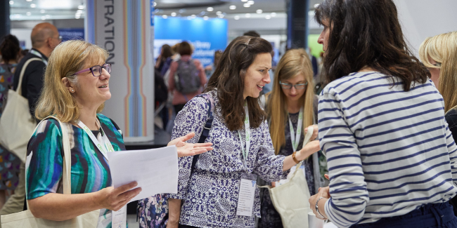 Volunteers at the CILIP Conference in Manchester