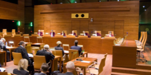 European Courts of Justice chamber in Luxembourg
