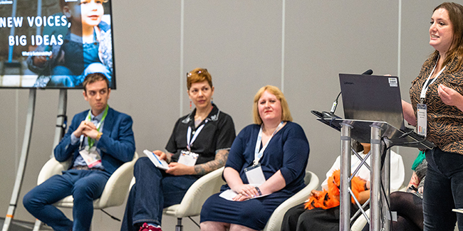 Speakers at the New Voices New Ideas at CILIP Conference 2022