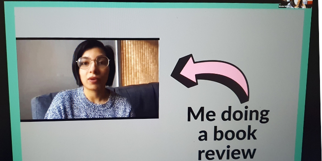 Kirklees Libraries apprentice Ambreen Aziz