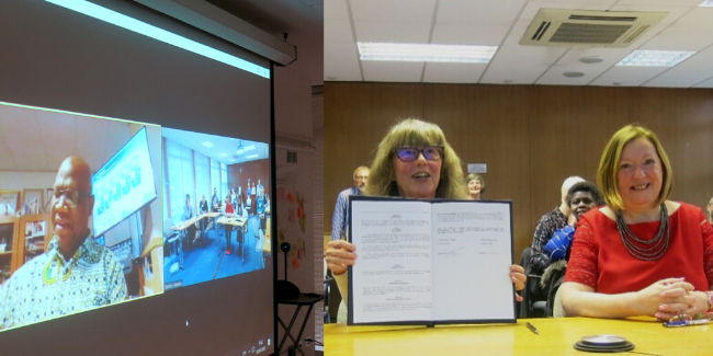 CILIP and African Library and Information Association (AfLIA) sign partnership