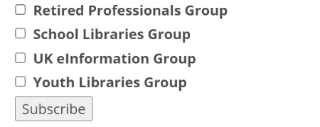Subscribe button on Member Email Preference Centre page