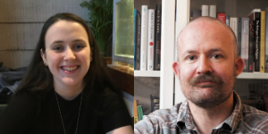 Elizabeth Carney and Simon Cloudesley