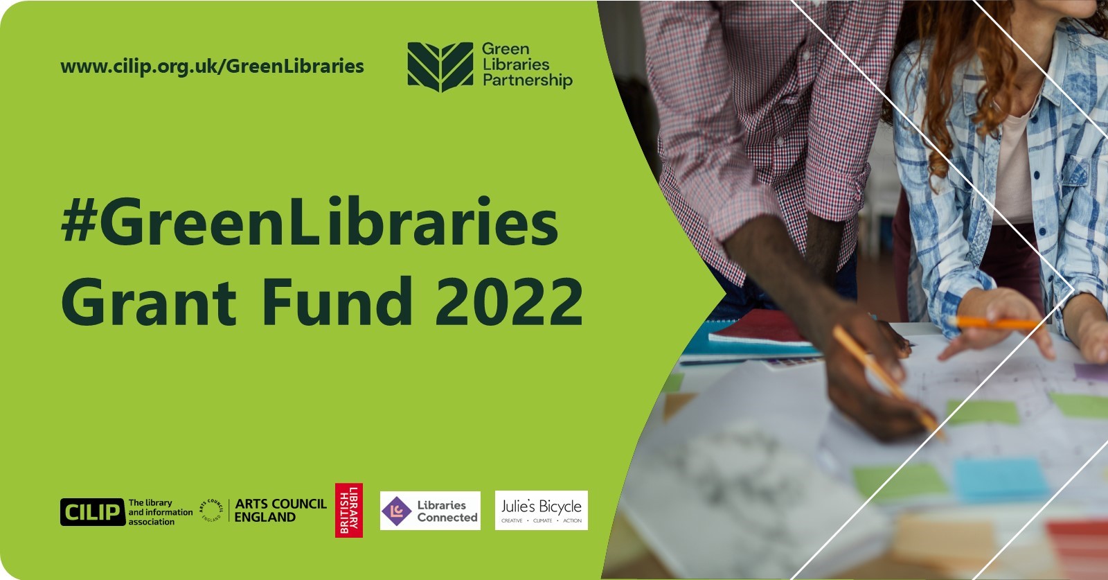 Green Libraries fund banner image