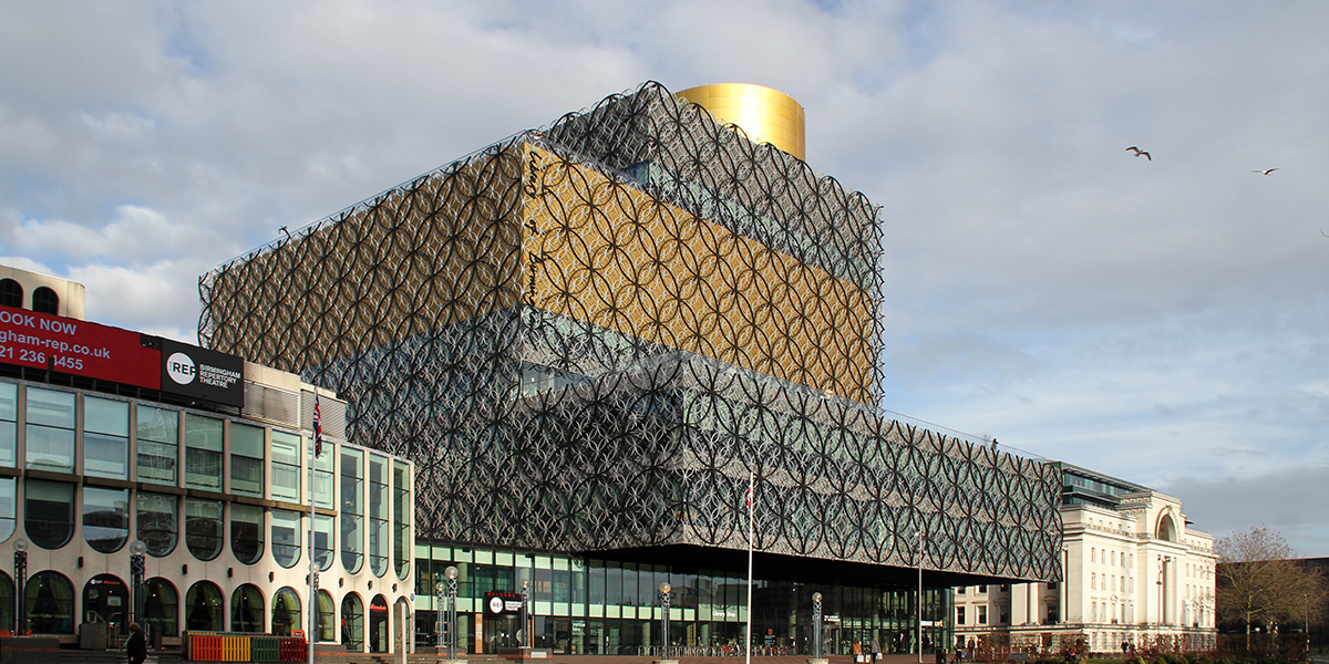 image of birmingham library via wikimedia commons