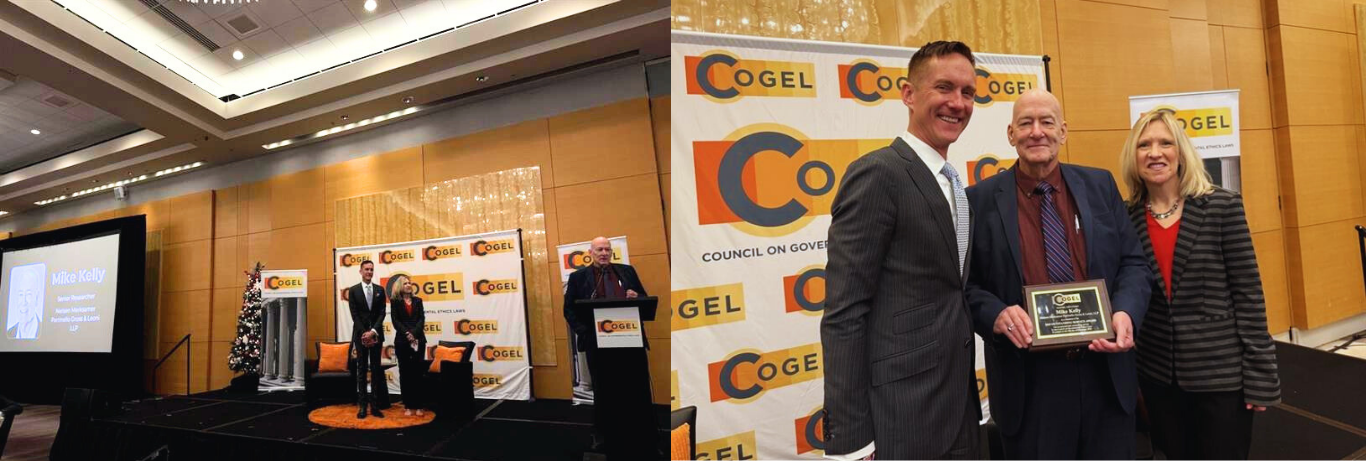 2025 COGEL Outstanding Service Award winner