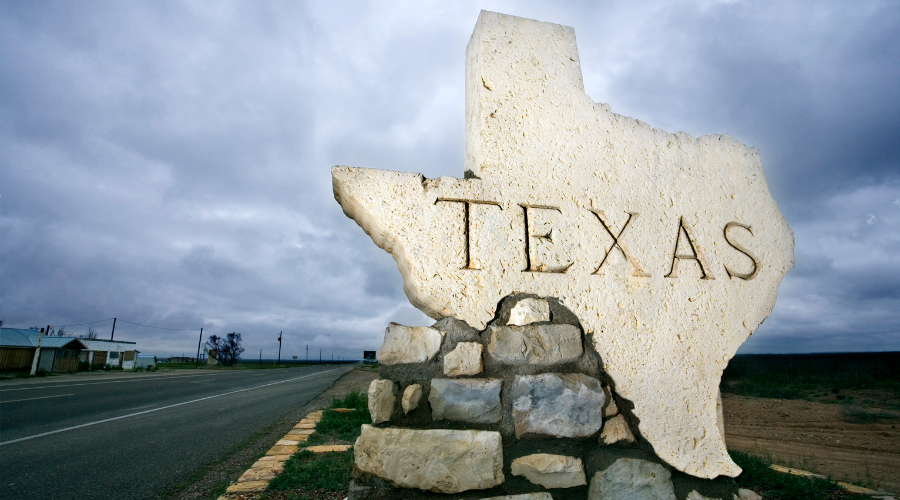 Texas sign