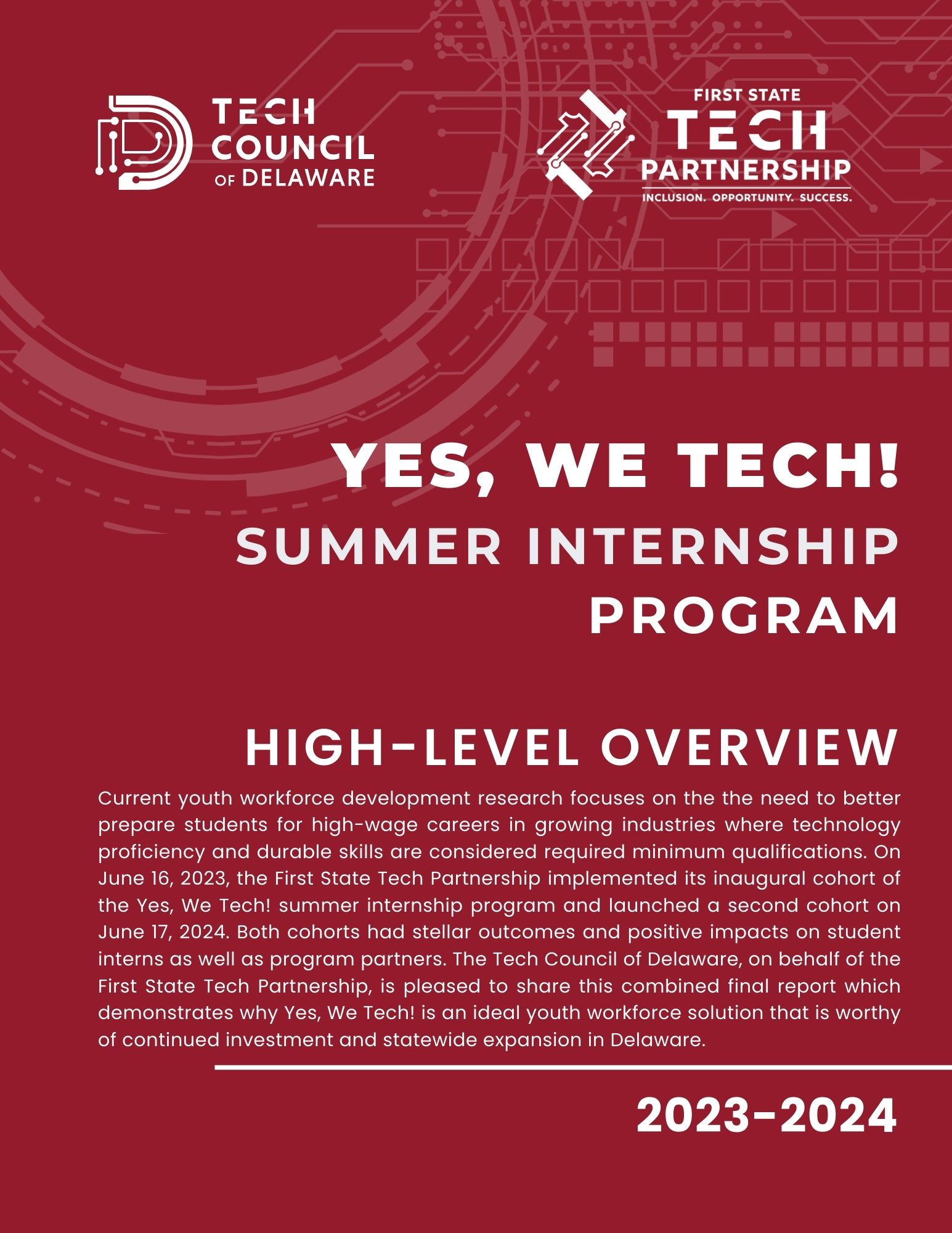 Yes, We Tech! - Tech Council of Delaware