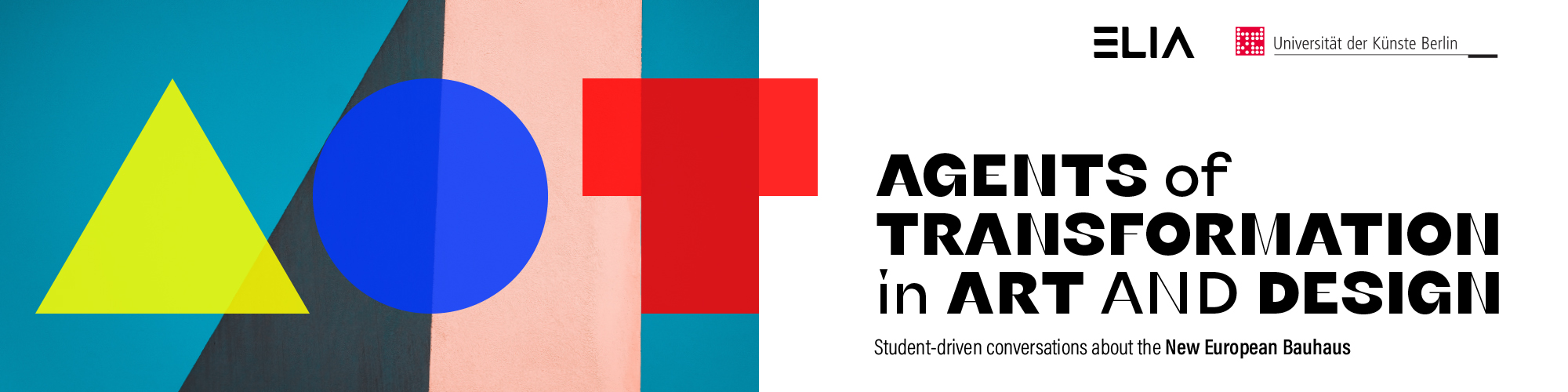 Logo of Agents of Transformation (student driven initiative by ELIA)